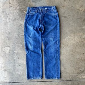 Levi’s 505 vintage orange tab 90s 1997 faded worn denim jeans 32x29